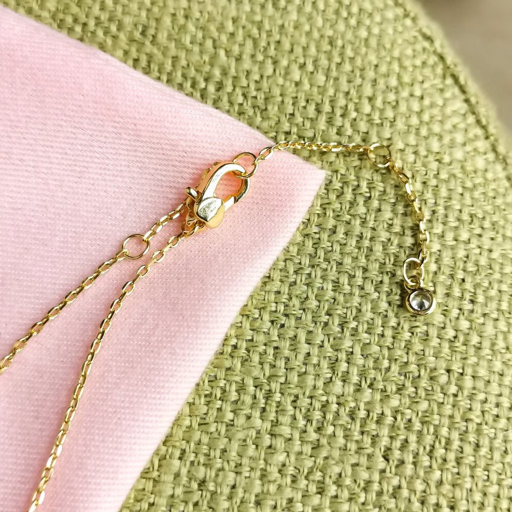 Kate Spade symbols spade floral pendant necklace - Picture 2 of 3